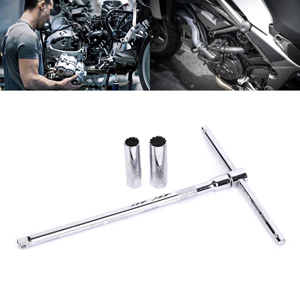 Универсальный 14мм/16мм Для Свечного Ключа 12-гранный Съемник Гаечный Ключ Инструмент для Снятия 12-гранный Привод Ремонтные Аксессуары