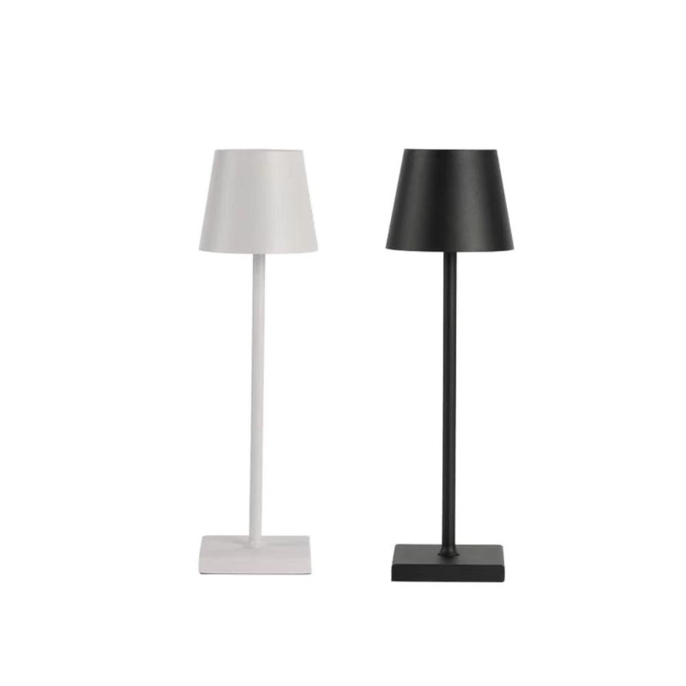 3 Levels Dimmable Table Lamp Touch Switch High-legged Desk Lamp Stylish LED Night Light Home Decor