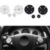 Car Interior Steering Wheel Button Switch Trim Cover Sticker For Mercedes Benz C E S Class W204 W212 W221 GLK X204 C200 C250