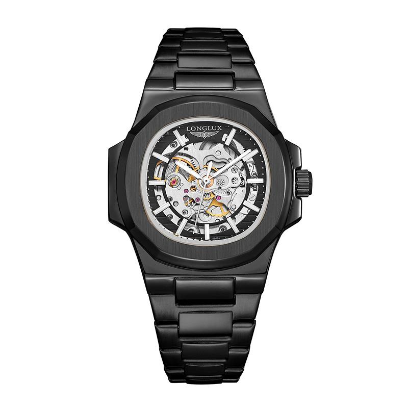 LONGLUX Nautilus Men's Mechanical Watches Automatic Business Watch Wristwatch Trend Fashion Luminous Men's Watches