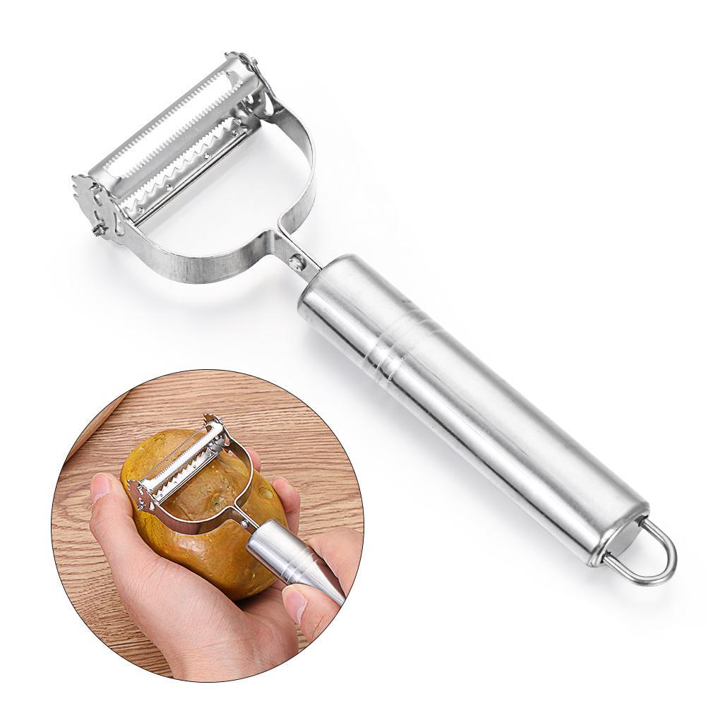 Professional Stainless Steel Cucumber Potato Carrot Vegetable Fruit Peeler Grater Slicer Cutter