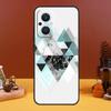 Геометрический мраморный чехол для OPPO Reno 10 Pro 11 F 4 5 6 7 8 Lite 4Z 5Z 8T OPPO Find X5 X2 X3 Lite X6 Pro