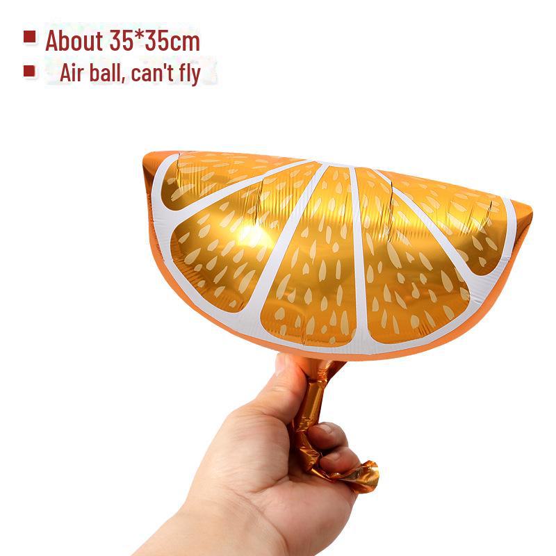 Мультяшные фольгированные шары в форме фруктов: Украшения для вечеринки с яблоками, ананасами, арбузами и виноградом