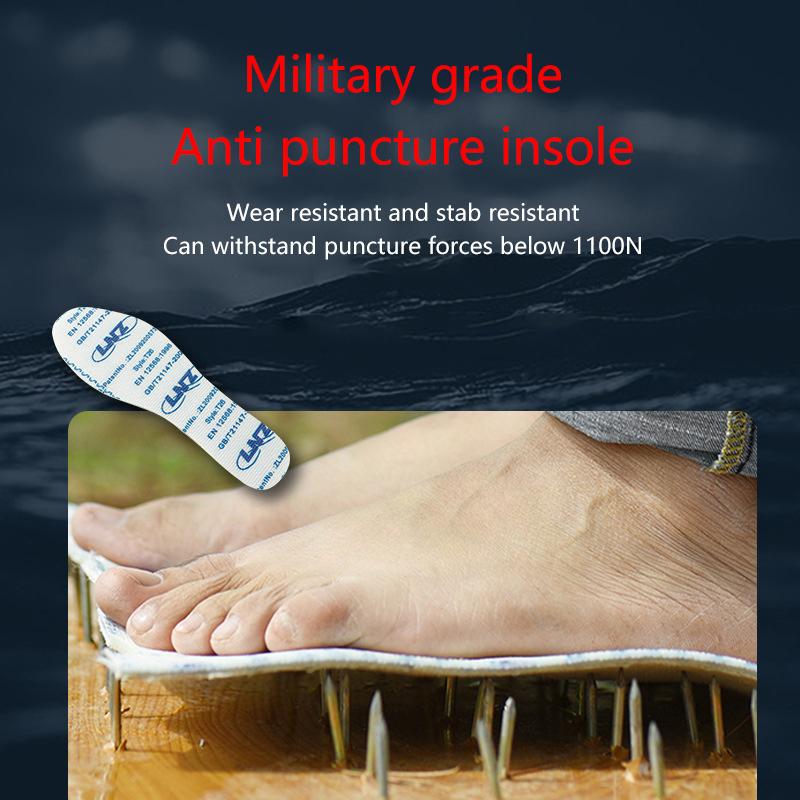 1 пара мягкой защитной обуви с защитой от проколов, стелька для использования на открытом воздухе, антипрокольные амортизирующие накладки, кевларовая стелька, устойчивая к проколам