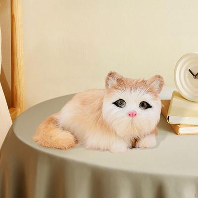 Кошка плюшевая игрушка мягкая игрушка декоративная коллекционная кукла для украшения дома Китти