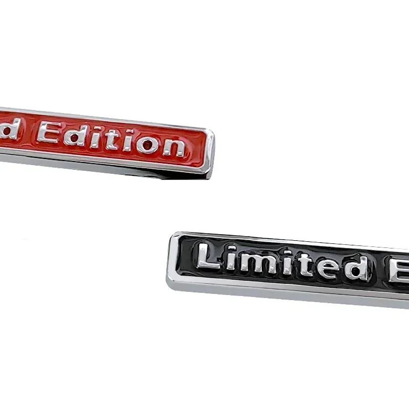 3D Metal Limited Edition Logo Car Rear Trunk Fender Emblem Badge Sticker Decal