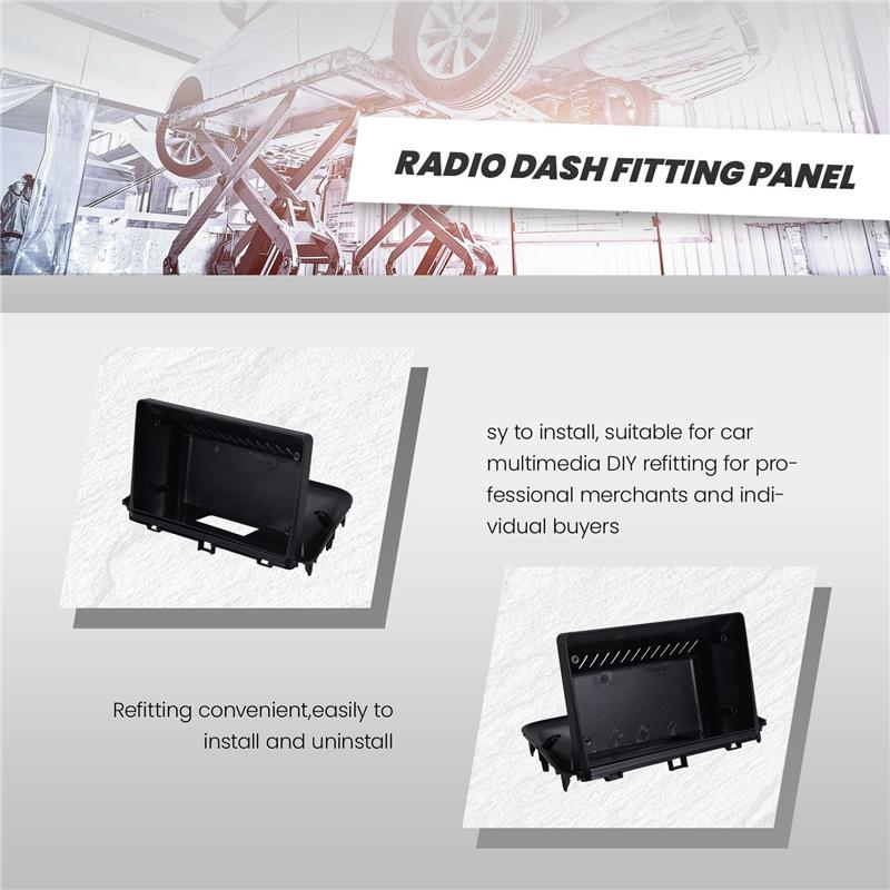 2X Car Frame Fascia Adapter Android Radio Dash Fitting Panel Kit Radio Frame For Hyundai Casper LHD-A99D