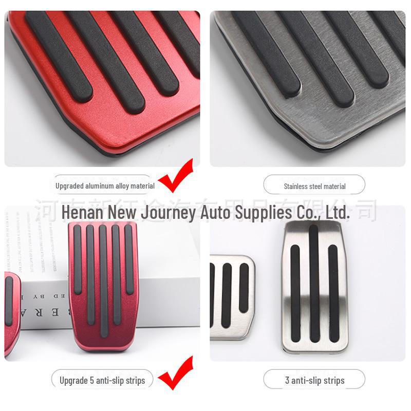 Комплект противоскользящих накладок на педали из алюминиевого сплава для Tesla Model Y