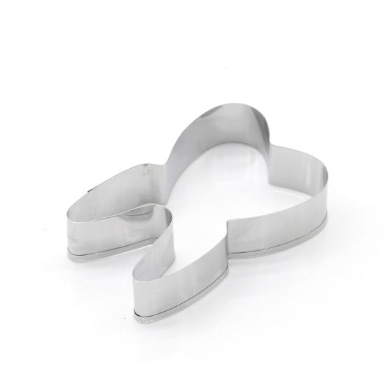 Формочка для печенья со стальным зубом, можно мыть в посудомоечной машине, антипригарное металлическое печенье с помадкой