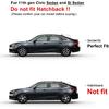 CKE For 11Th Gen Civic Sedan Compatible With Honda Civic 2026 2025 2024   Accessories Car Exterior Rear Side Window Louvers Air Vent Scoop Shades