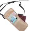 Нейлоновый дорожный кошелек на шею Дорожные аксессуары Семейный держатель для паспортов Кошелек для паспорта Документ, удостоверяющий личность