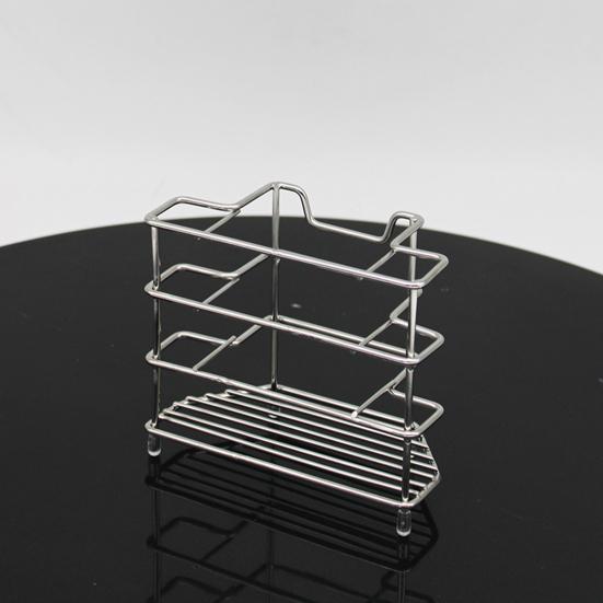 Держатель для зубных щеток Настольный Настенный Подставка для зубной пасты Нескользящий Многофункциональный Нержавеющий