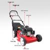 MARUNOKI 20-inch Self-Propelled Gasoline Lawn Mower CN plug (adapter included)