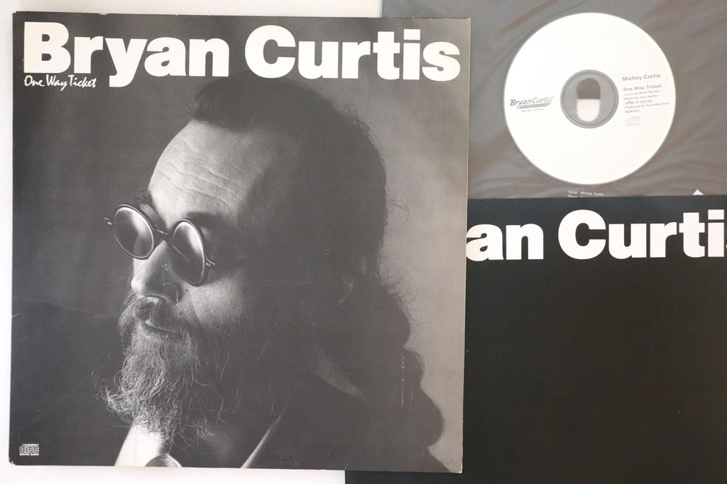 CD MICKEY CURTIS BRYAN CURTIS One Way Ticket BCM001 NOT ON LABEL 1989 Japan Japanese PopRock Used