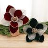 Home Decoration Christmas Tree Ornament Three-Layer Xmas Decorative Flowers  Christmas
