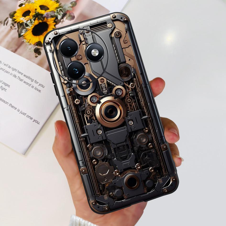 Чехол Для Itel S24 Чехол S667LN Популярный Цветок Бабочка Мягкий Силикон Ударопрочный Чехол Для Телефона Для Itel S24 2024 Бампер S 24 Funda
