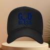 Молящиеся руки БЛАГОСЛОВИ БОГ Бейсболка Регулируемая Полиэстер Snapback Христианская Вера Кепка