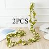 2 шт. Искусственные Лозы Розы и Пиона: Реалистичные гирлянды из искусственных цветов для декора потолка дома, свадебных фонов и композиций!