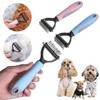 Long Hair Curly Fur Trimming Dematting Cats Brush Combs Pet Hair Removal Comb Trimmer