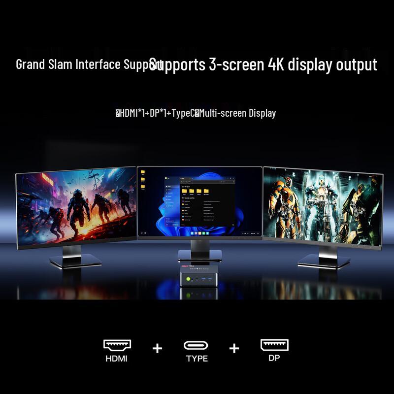 GMK M6 Ultra R5-7640HS Высокопроизводительный Мини-Игровой ПК (Китайская версия)