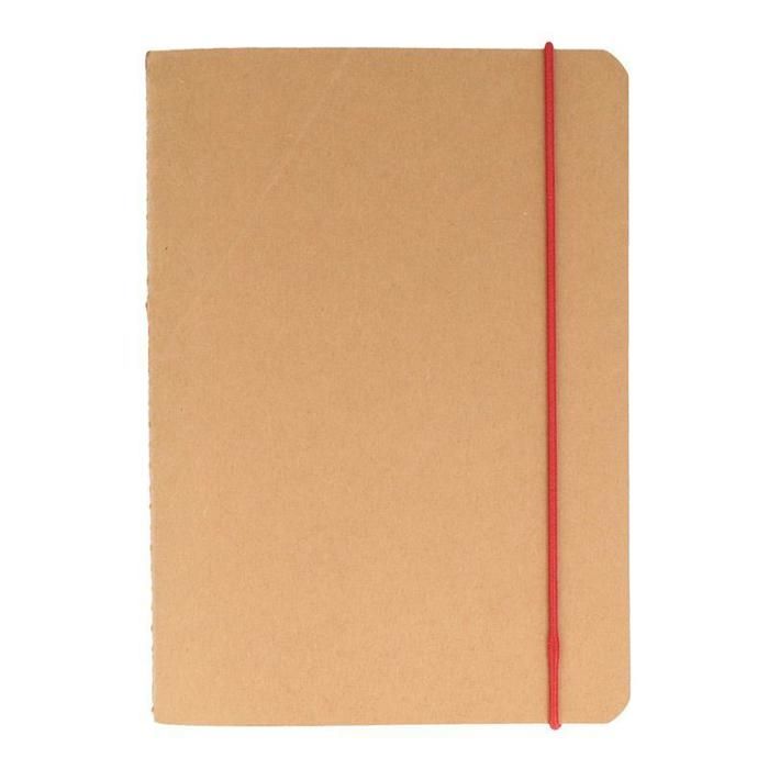 Gridded Notebook with Elastic Bands