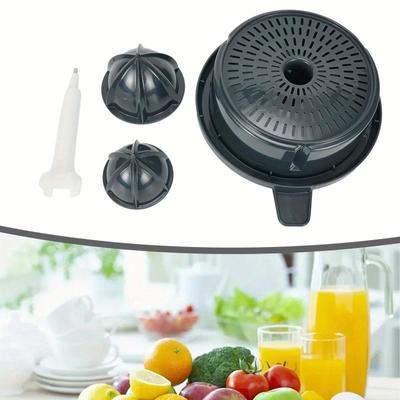 Комплект для соковыжималки Thermomix Tm5/Tm6 — простая установка, можно мыть в посудомоечной машине, пищевой пластик — в комплект входит корзина для фильтра и напорные конусы