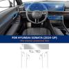Внутренняя пленка из ТПУ для Hyundai Sonata 2024 2025 2026 Защитная пленка для экрана центральной консоли Антицарапина Самовосстанавливающаяся Прозрачная наклейка