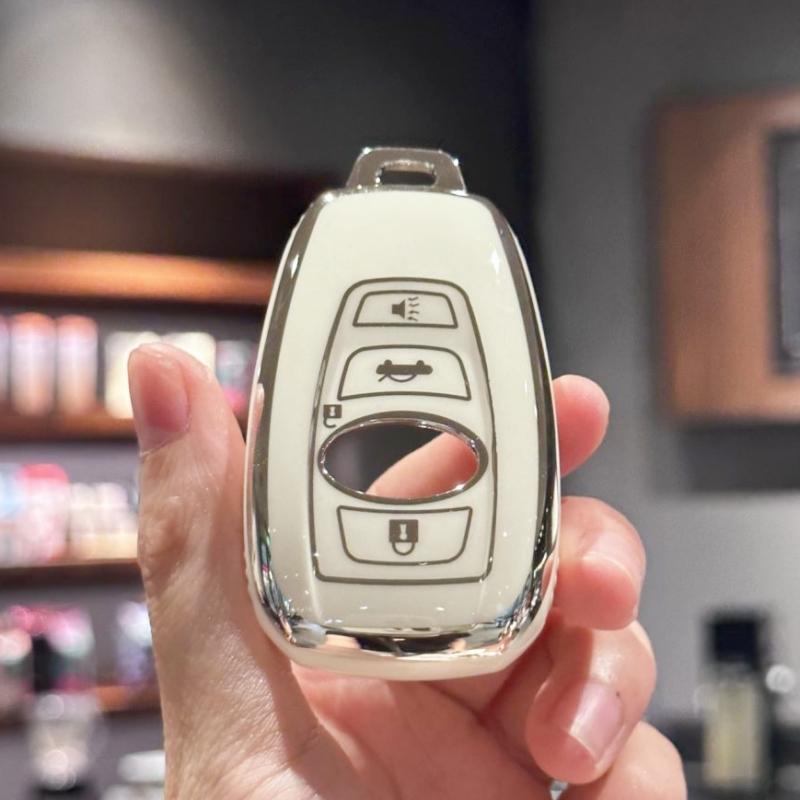 Чехол для брелока с ремешком для ключей для Subaru Forester, Outback, Ascent, Crosstrek, BRZ, Impreza, STI, Legacy, WRX