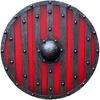 Medieval LARP SCA Warrior Wood & Steel Viking Round Shield Armor Templar Shield