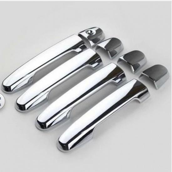 FUNDUOO For Toyota RAV4 2013 2014 2015 2016 2017 ABS Chrome Door Handle Covers Auto Accessories 8
