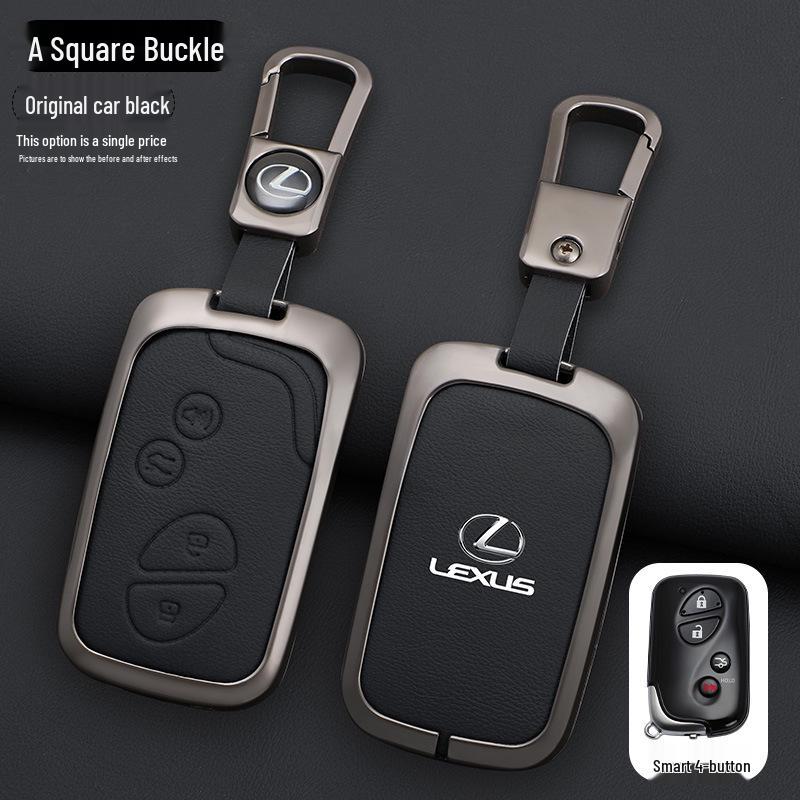 Compatible Key Case for Lexus: CT200H, RX270, RX350, GX400 – Car Shell Bag Buckle