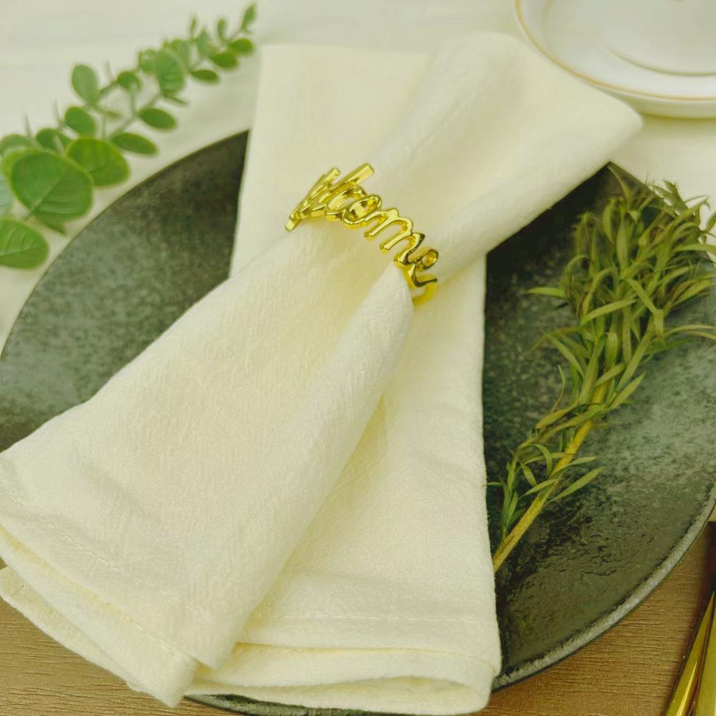 4 шт. рождественские красные салфетки, моющиеся, 30x45 см, 100% хлопок, полотенце для ужина, свадьбы и вечеринок, декор