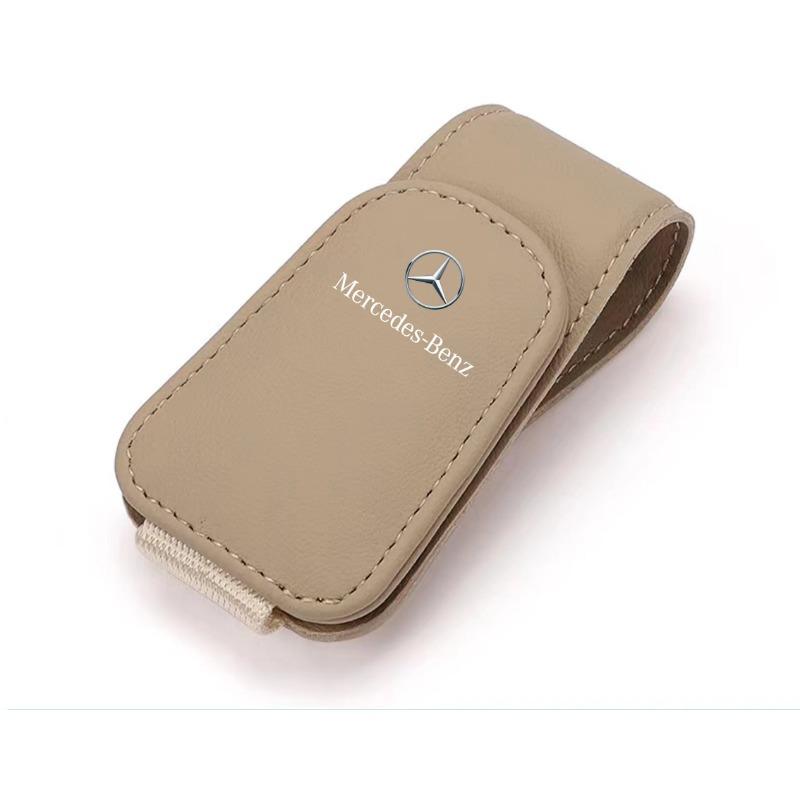 Car Eyeglass Holder Glasses Storage Clip For Mercedes Benz AMG GLE GLC W205 W206 W203 W204 W210 W212 Auto Sunglasses Accessorie