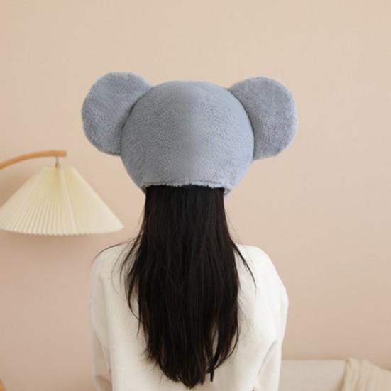 Повязка на голову Коала Мягкий плюшевый головной убор для Хэллоуин вечеринки Косплей Фото реквизит Милый аксессуар для костюма коалы