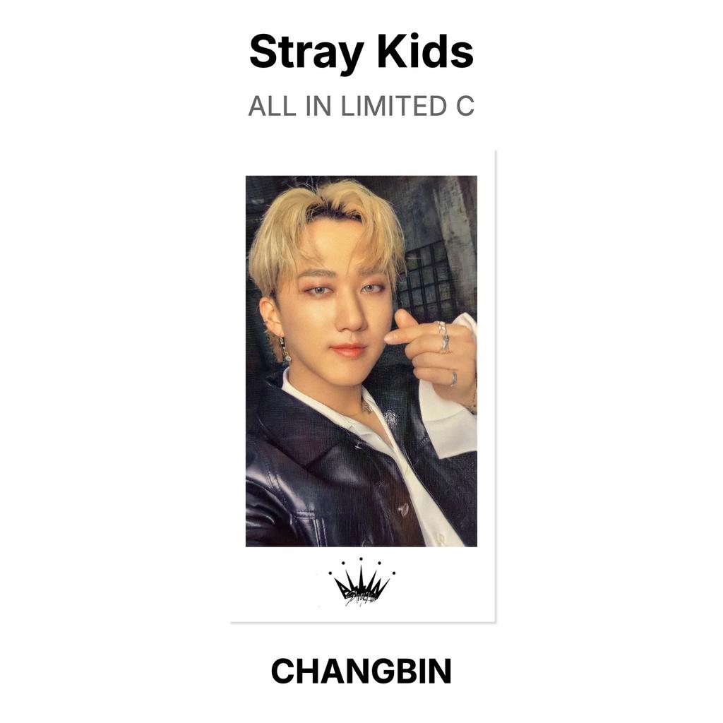 Stray Kids ВСЕ В ОГРАНИЧЕННОМ C Официальная фотокарточка