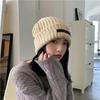 Hairline Hat Women's Winter Knitted Warm Hat, Cold and Windproof Hat