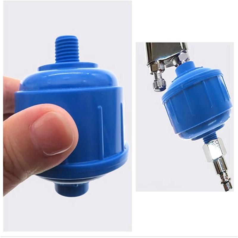 12Pcs Disposable Sprayer Filters with Standard 1/4Inch Threads Water Filter Cartridge Air Tool Accessory Enduring