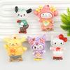 Косплей Sanrio DIY Смоляные Аксессуары: Крем-клей для чехла телефона, заколки для волос, украшения для сумки
