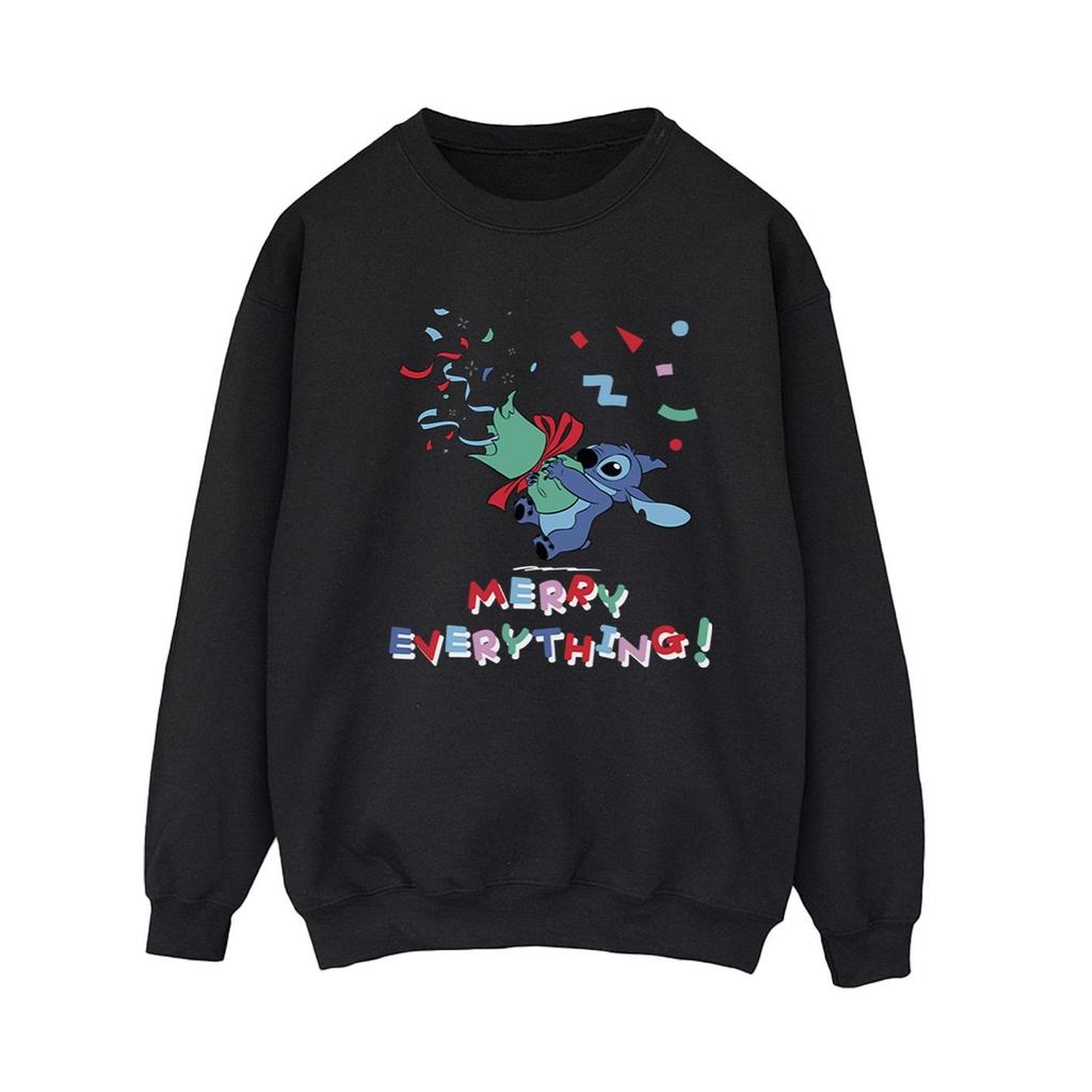 Disney Womens/Ladies Lilo And Stitch Stitch Merry Everything Sweatshirt