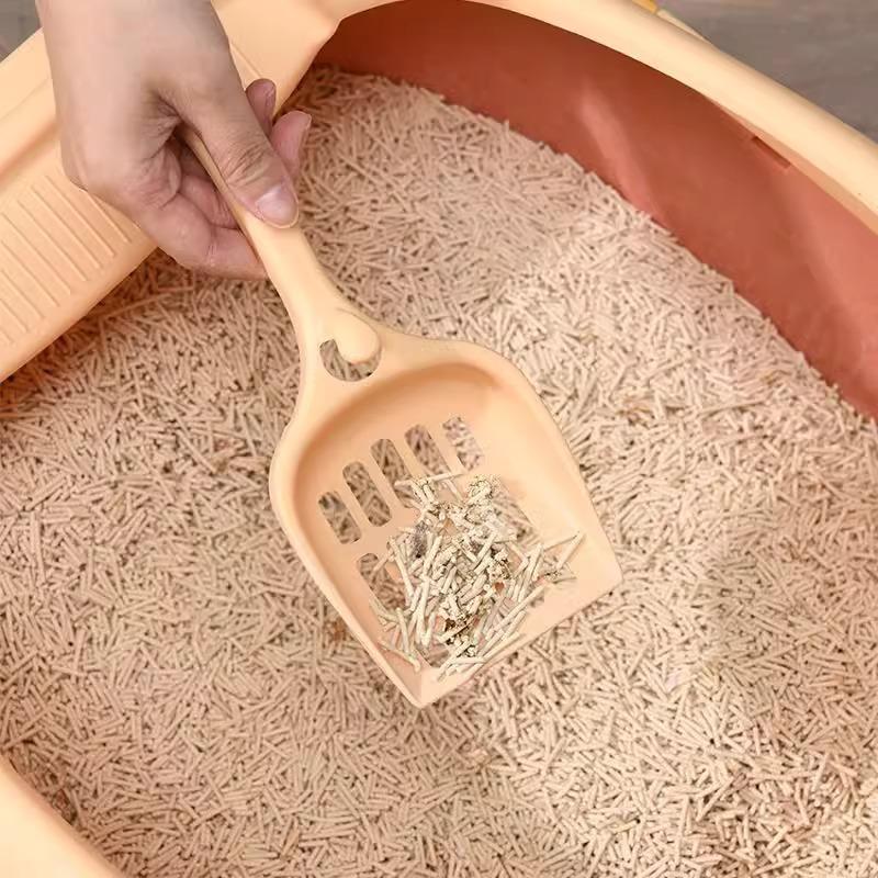 Large Cat Litter Scoop with Fine Holes for Tofu Litter and Toilet Cleaning