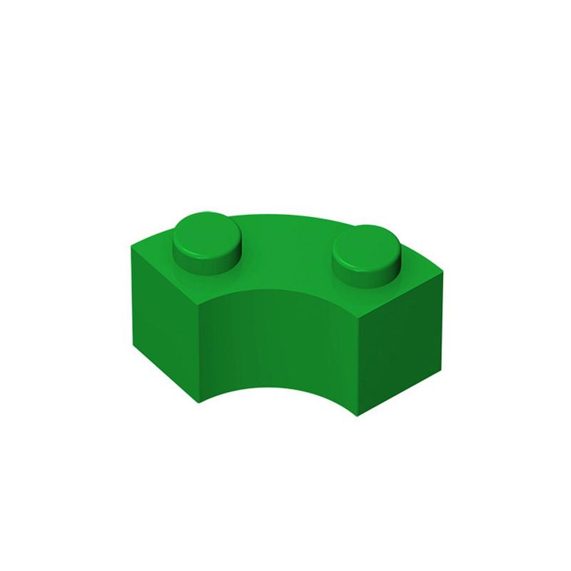 20 ШТ. Детали MOC 3063 85080 Кирпич Круглый Угол 2x2 макарони кирпичи совместимые DIY Сборка Строительные Блоки частица Ki