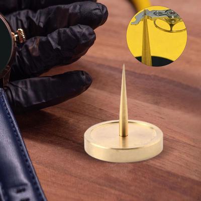 Держатель баланса для часов, инструмент для ремонта, металлический держатель для часовщиков, стойка для регулировки ритма, волосковая пружина