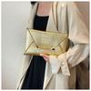 Fashion Crocodile Pattern Envelope Clutch Women's Handbags For Gifts Designer Casual Ladies Purses Phone Pocket