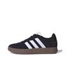 Adidas BARREDA Synthetic Leather Abrasion Resistant Lightweight Breathable Low top Skateboard Shoes Women's Black Pink JQ4235(Team1864-)