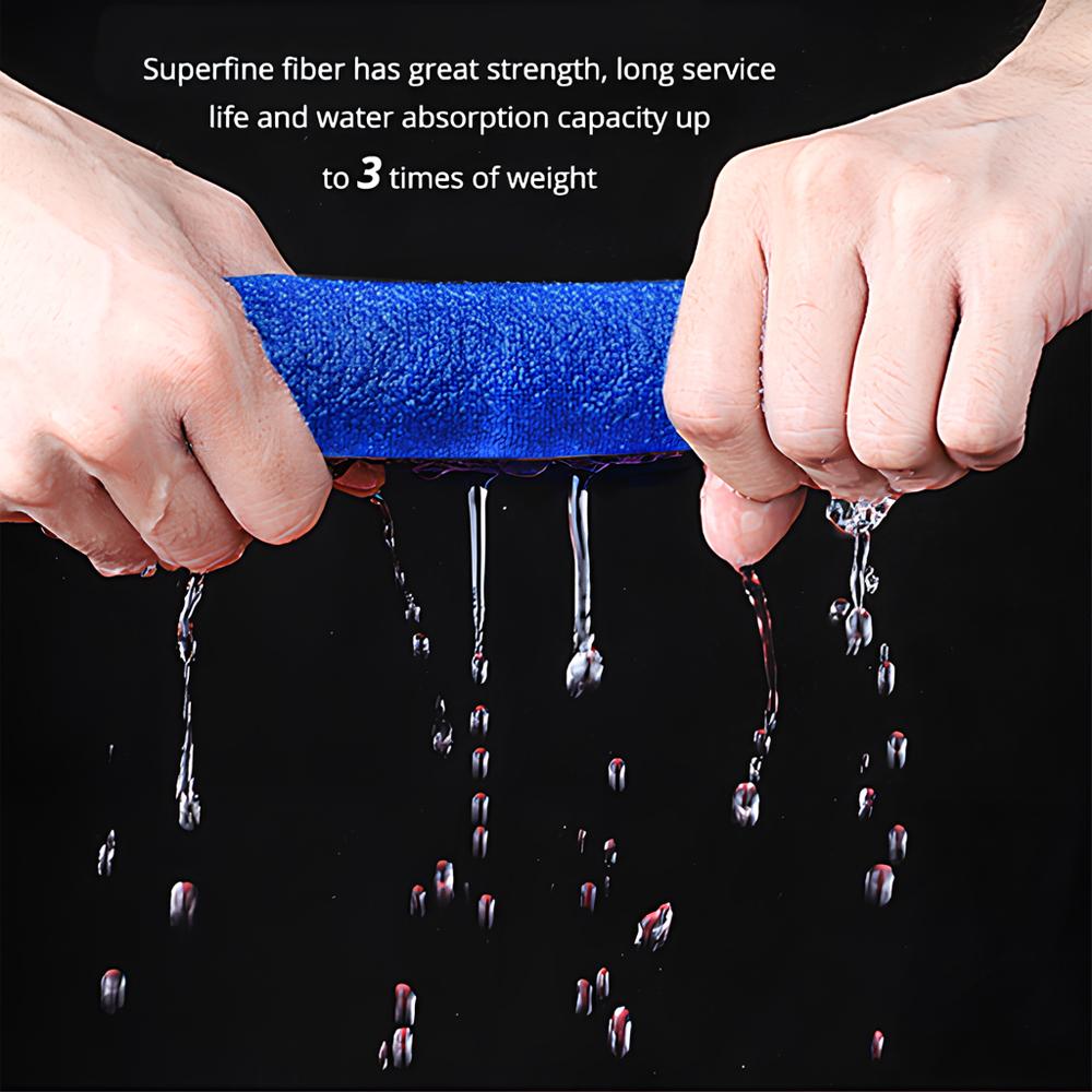 Пятно ржавчины впитывающее полотенце утолщенная микрофибра замша салфетки авто автомобиль мото чистка уход за краской мытье косметические принадлежности инструменты наклейка