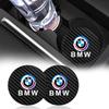 IVZR8 Car Anti-slip Water Cup Pad Anti-noise Coaster Mat Carbon Fiber Auto Accessory For BMW 50th Anniversary 3 5 7 Series E83 F16 E70