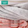 PurCotton Women's Cotton Crew Socks 4-Pair Set