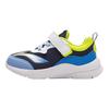 Li Ning Детские удобные универсальные модные трендовые кроссовки с низким верхом Детские кроссовки Темно-темно-синий Темно-ярко-синий Спокойно-синий YKNT148-7