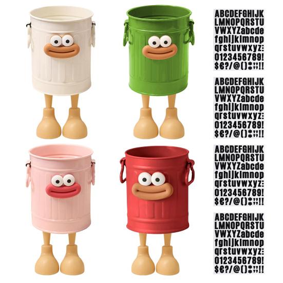 Мультяшный держатель для ручек круглый вертикальный держатель для карандашей для офиса домашнего учебы рабочего стола