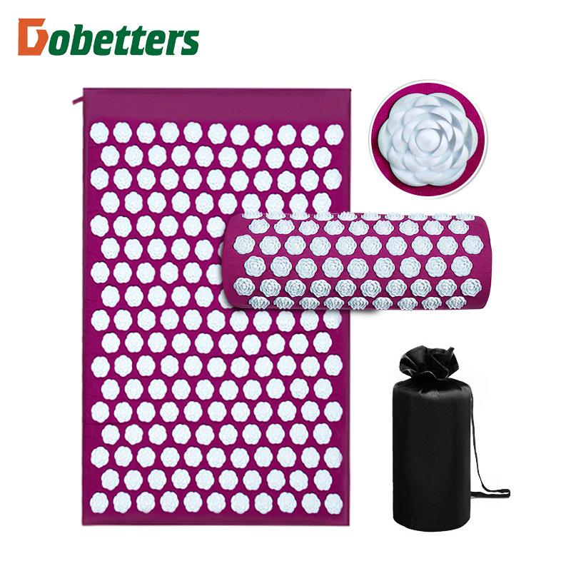 Acupressure Mat for Stress Relief, Portable Pain Relief Pad for Home & Office Use